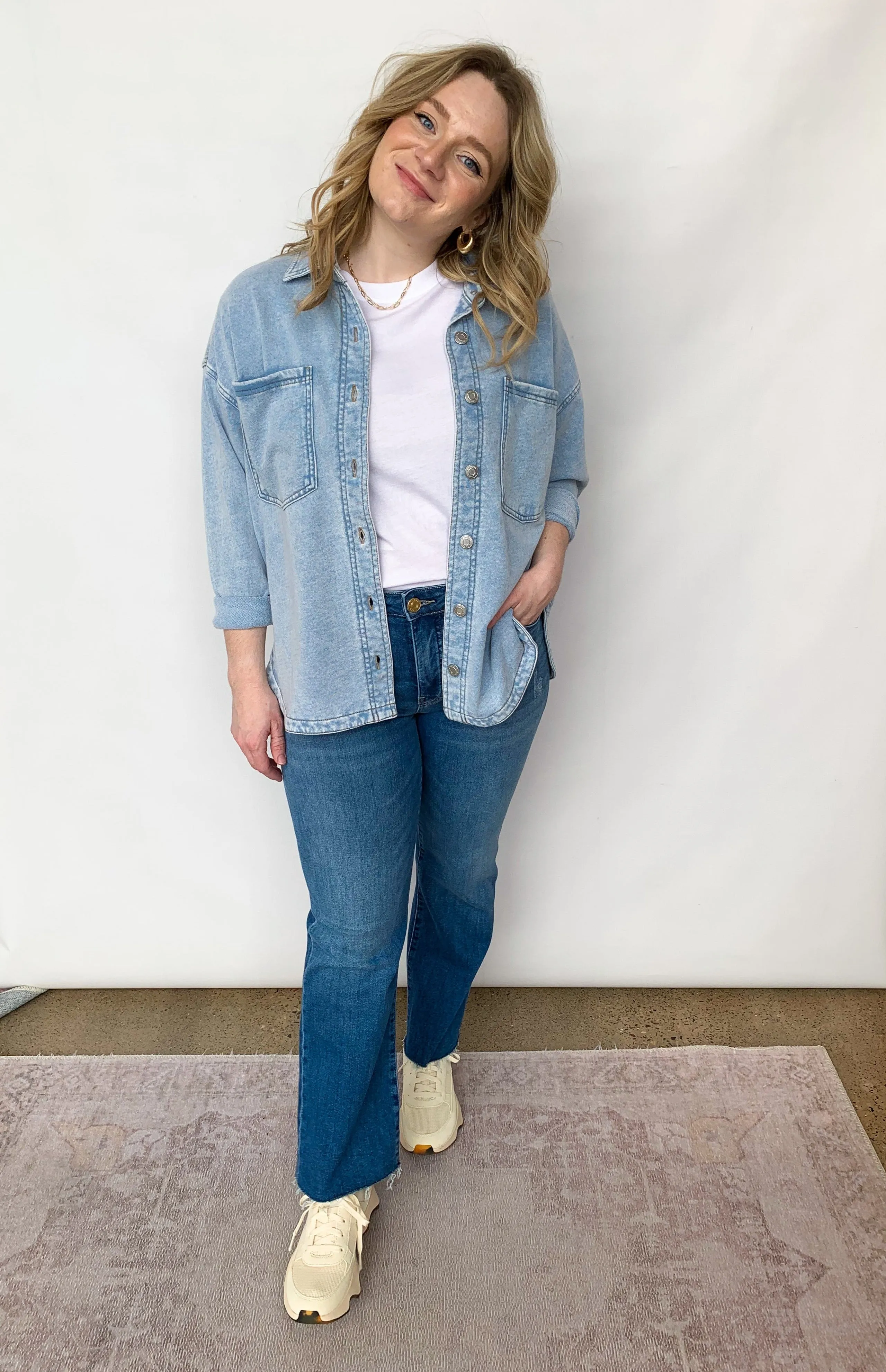 The Rana All Day Knit Shacket