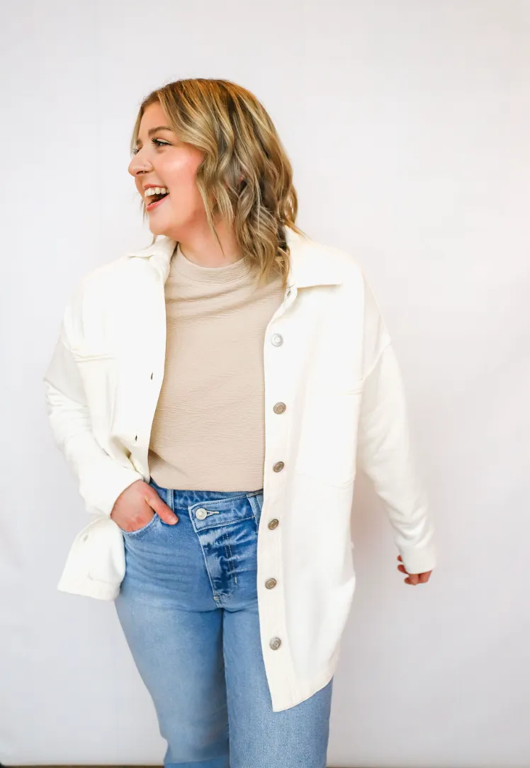 The Rana All Day Knit Shacket