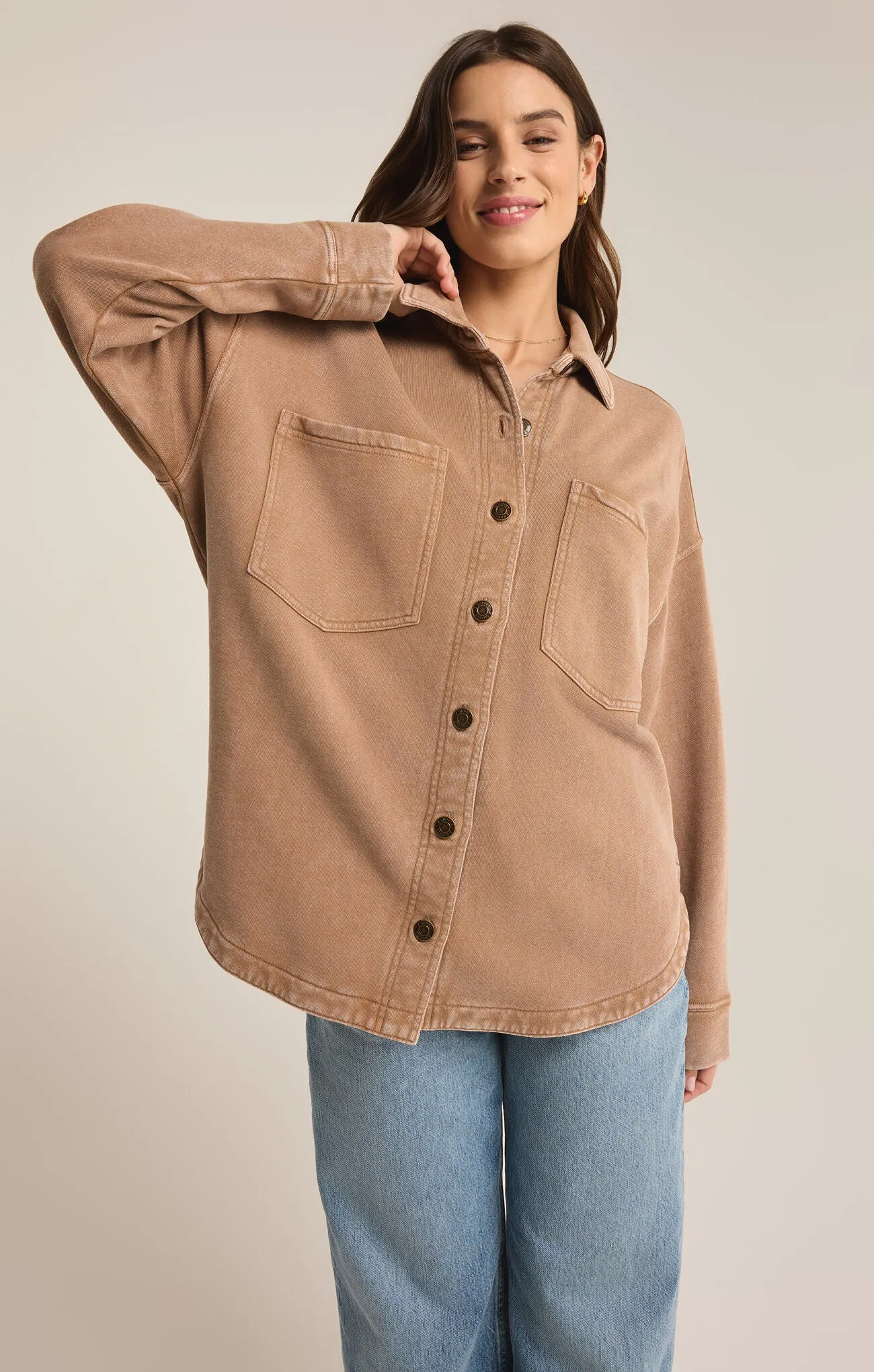 The Rana All Day Knit Shacket