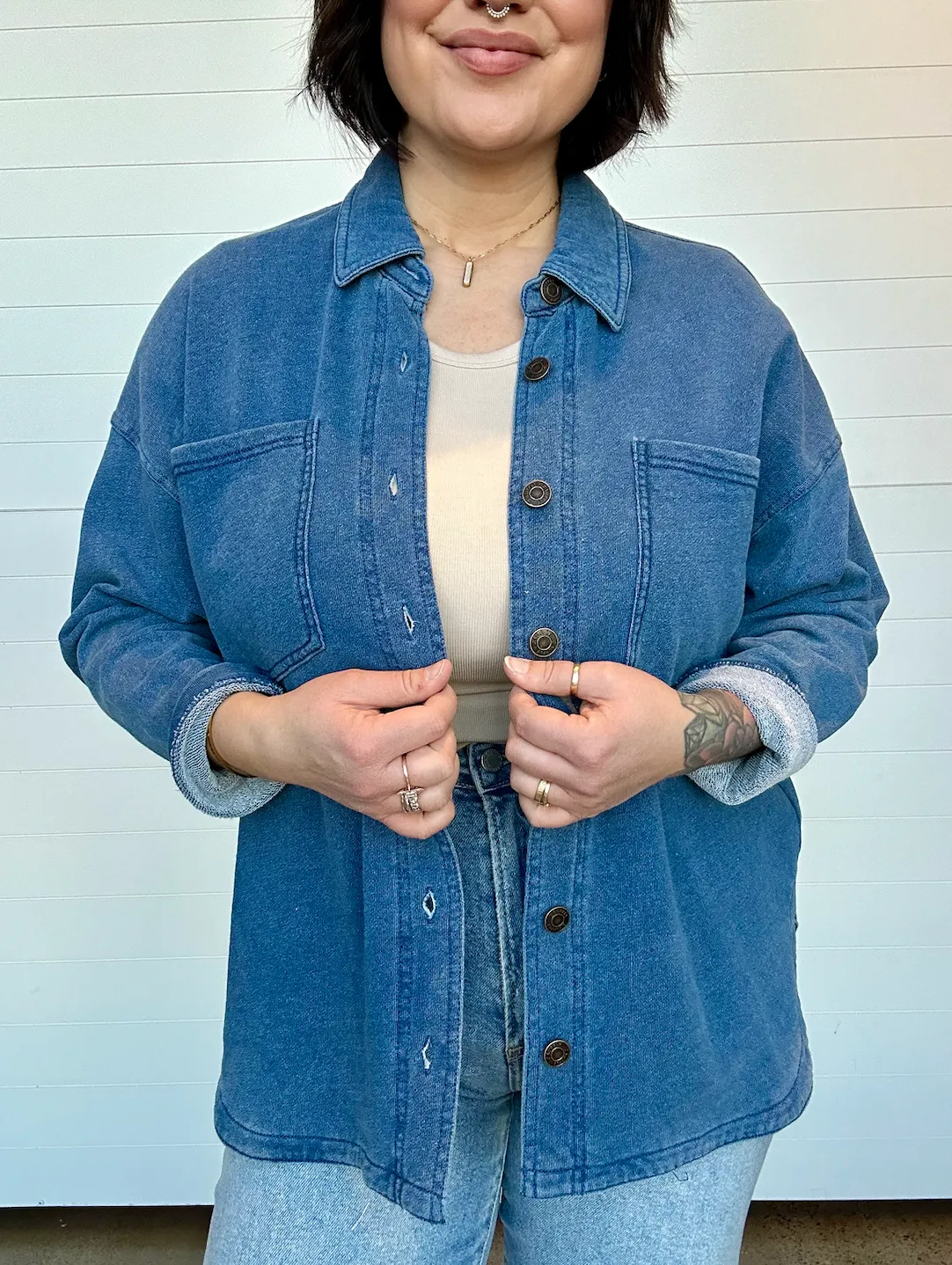 The Rana All Day Knit Shacket
