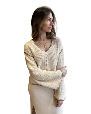 The Rina Knit Jumper in Cashew