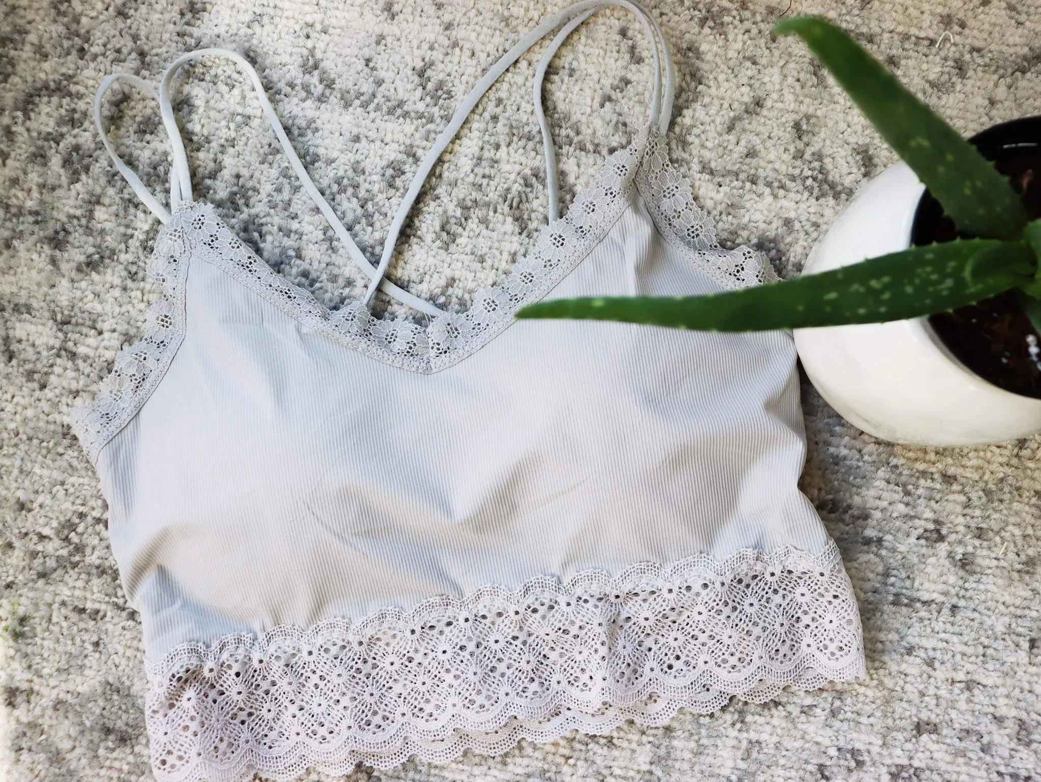 The Willow Lace Bralette -- 2 Colors!