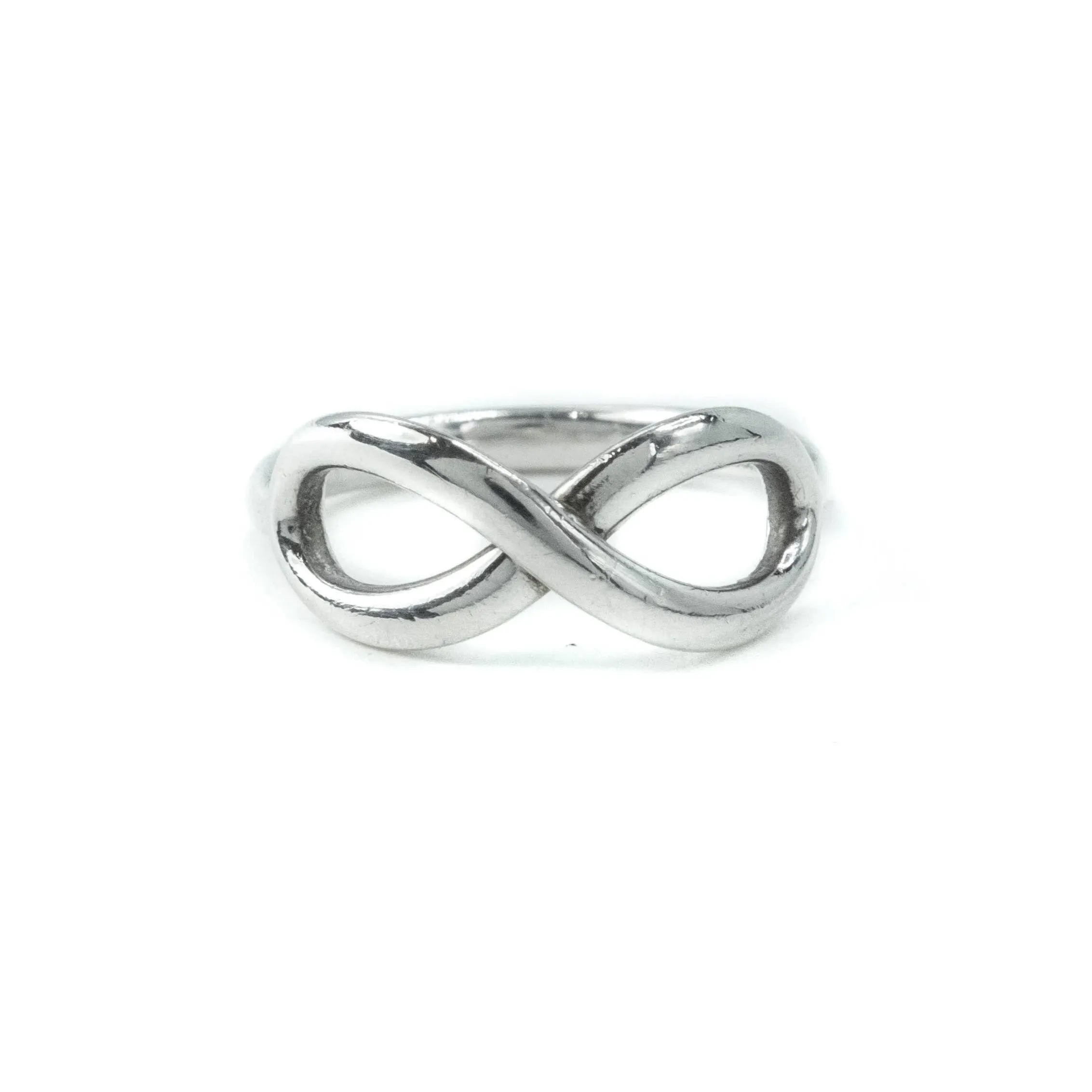 Tiffany & Co Infinity Sterling Silver Ring Size : I