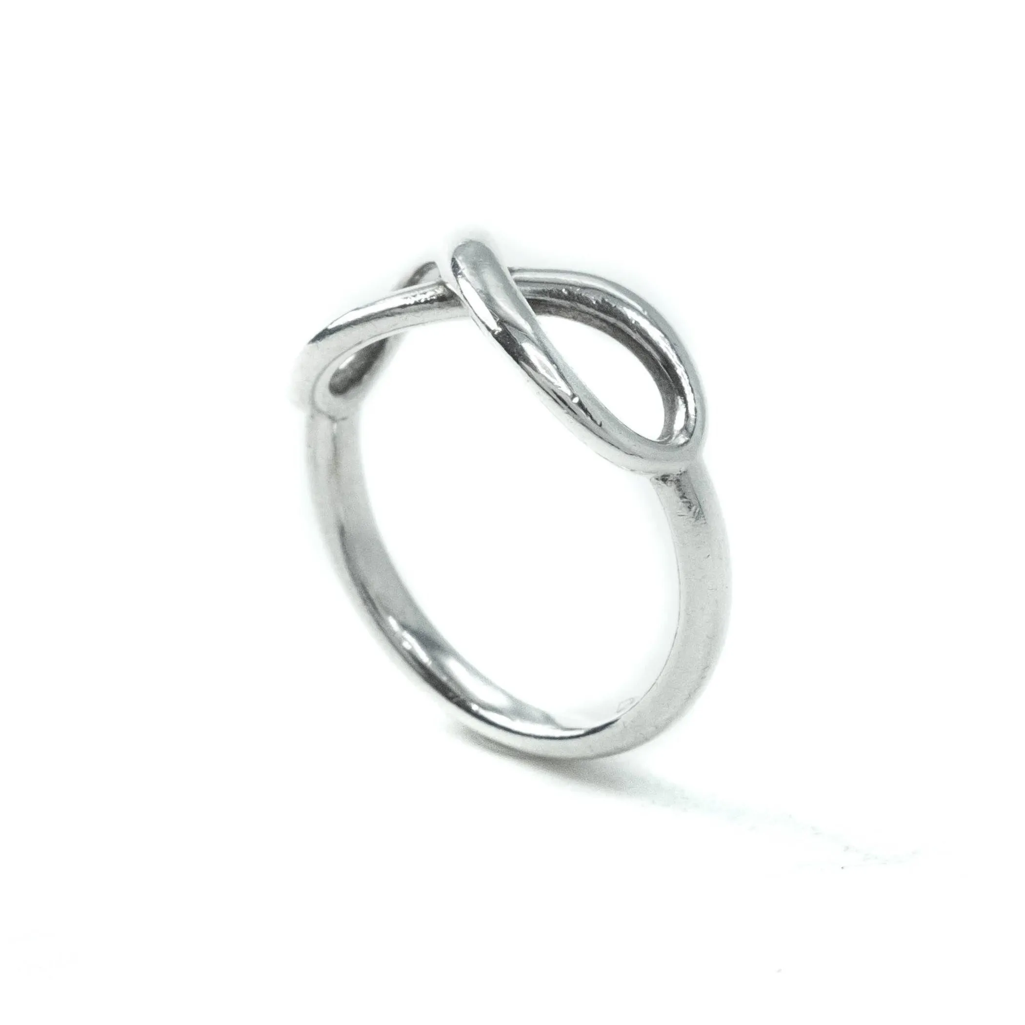 Tiffany & Co Infinity Sterling Silver Ring Size : I