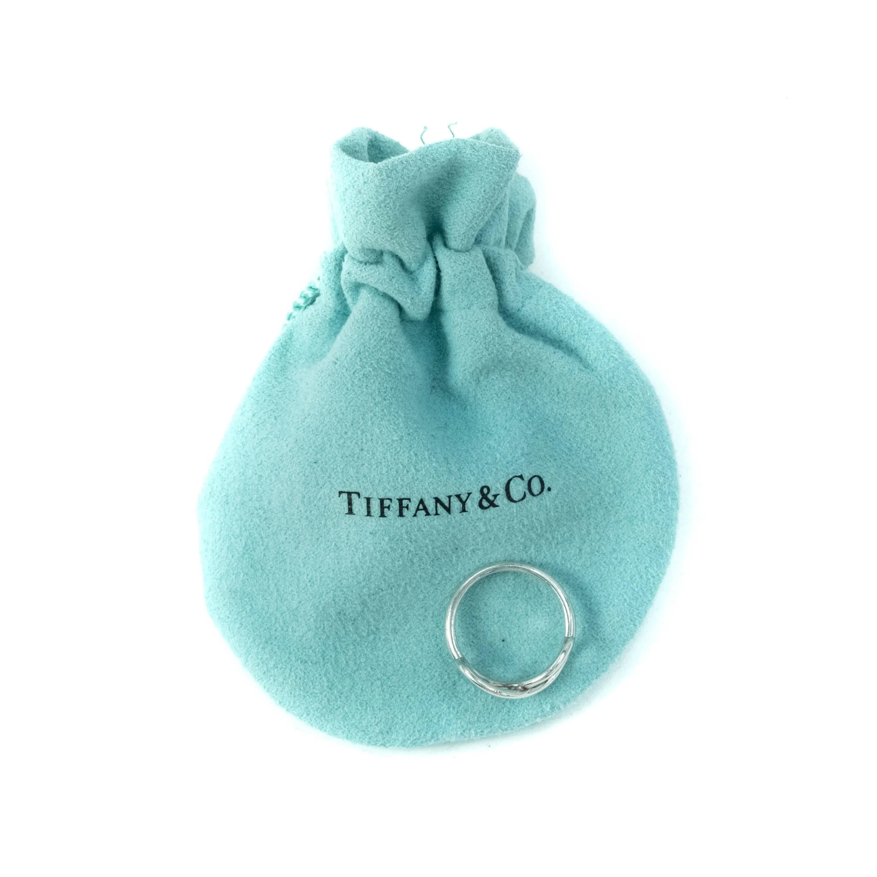 Tiffany & Co Infinity Sterling Silver Ring Size : I