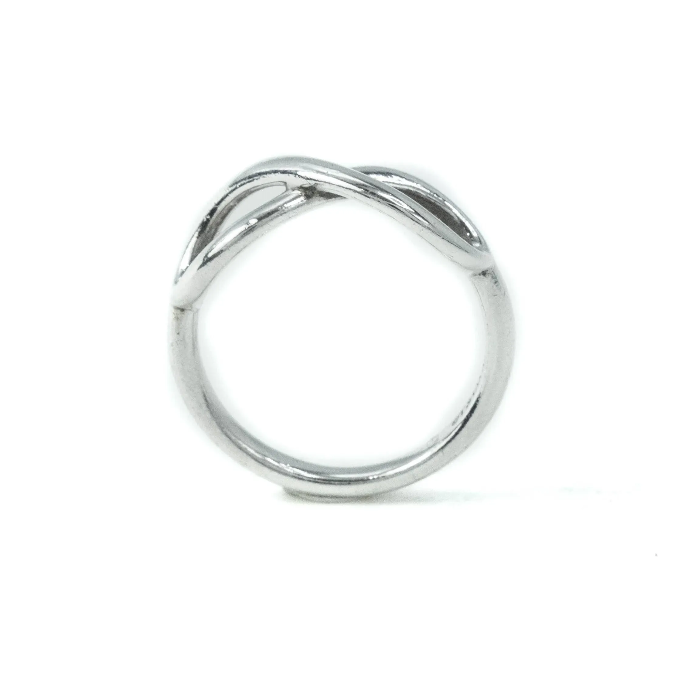 Tiffany & Co Infinity Sterling Silver Ring Size : I