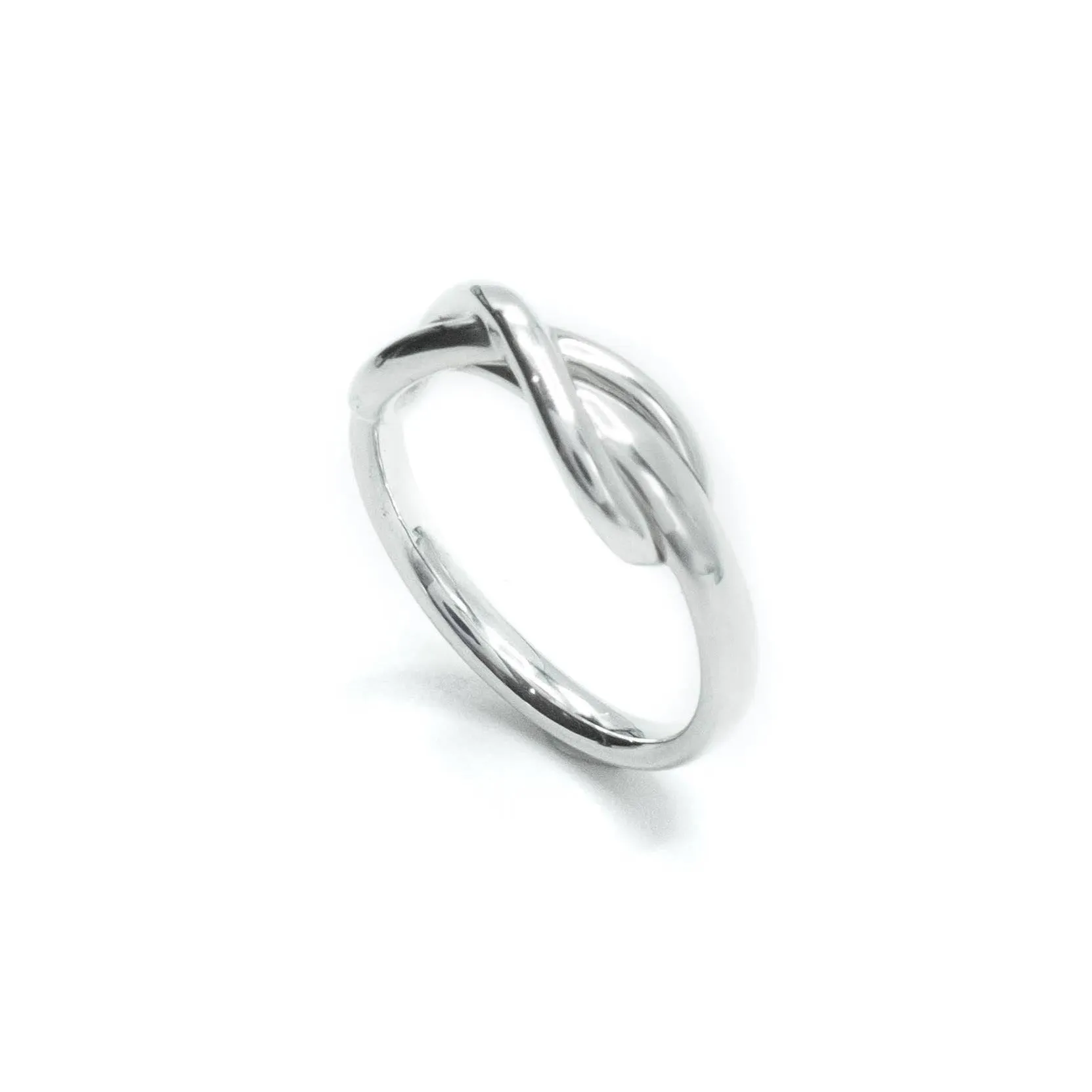 Tiffany & Co Infinity Sterling Silver Ring Size : J