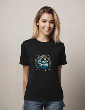 Timeless Education Globe Design | Classic T-Shirt (Unisex)