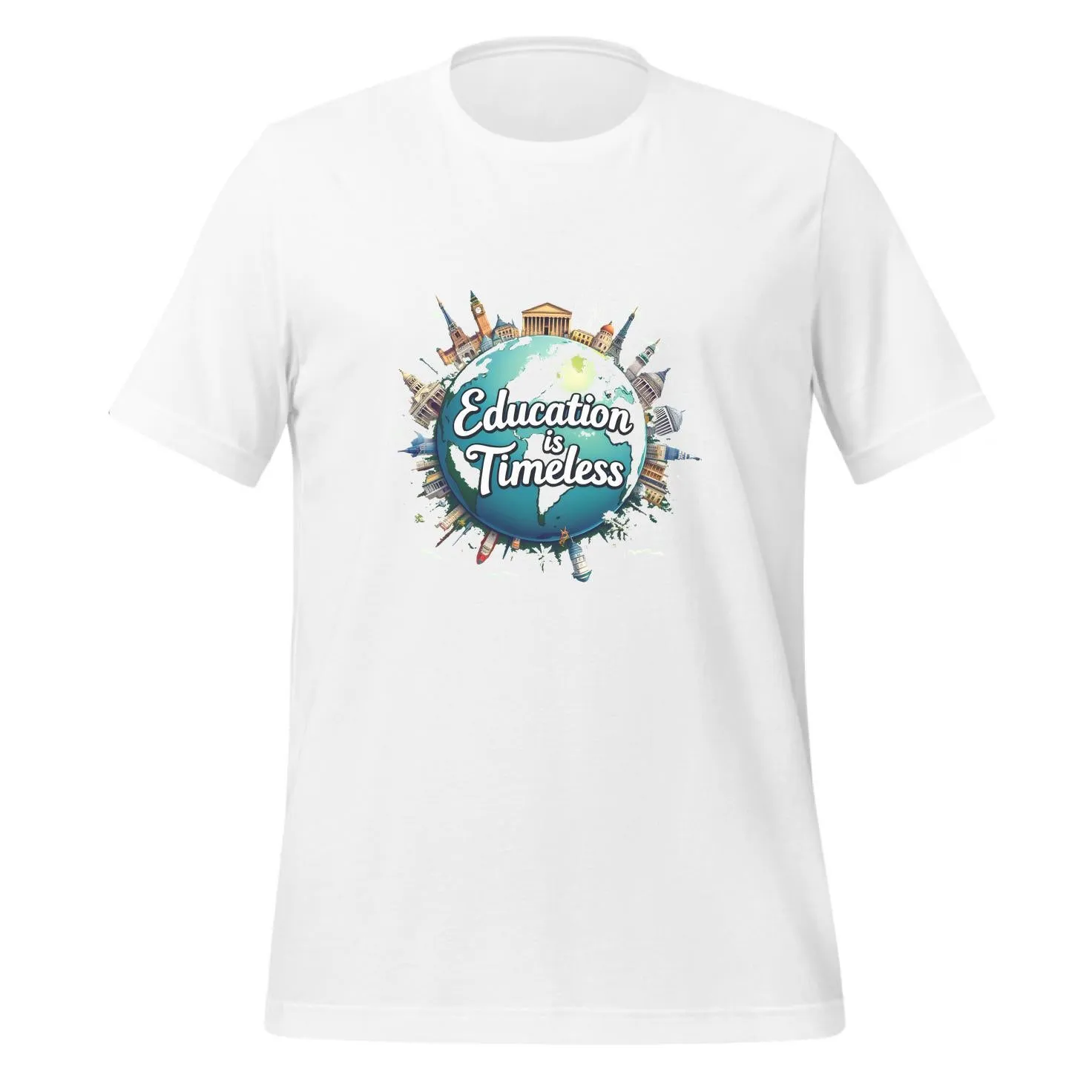 Timeless Education Globe Design | Classic T-Shirt (Unisex)