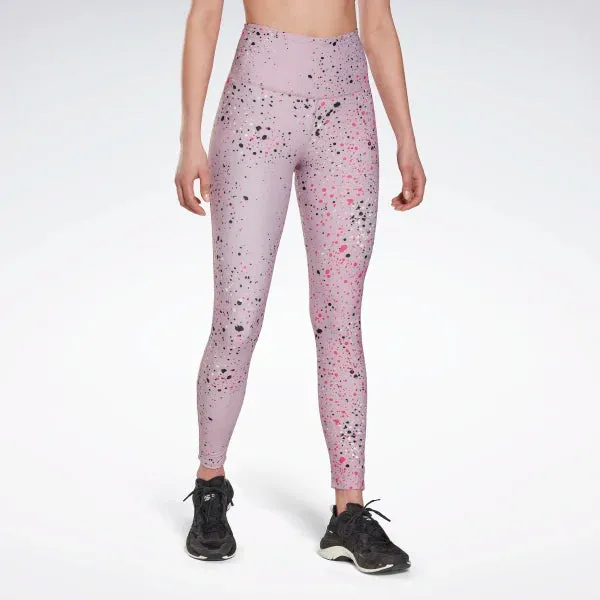 TOP REEBOK BRA LUX FITNESS SPORTS DONNA CROSSFIT SAFARI ROSA