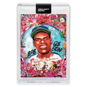 Topps PROJECT 2020 Card 226 - 1959 Bob Gibson by Andrew Thiele - Print Run: 2567