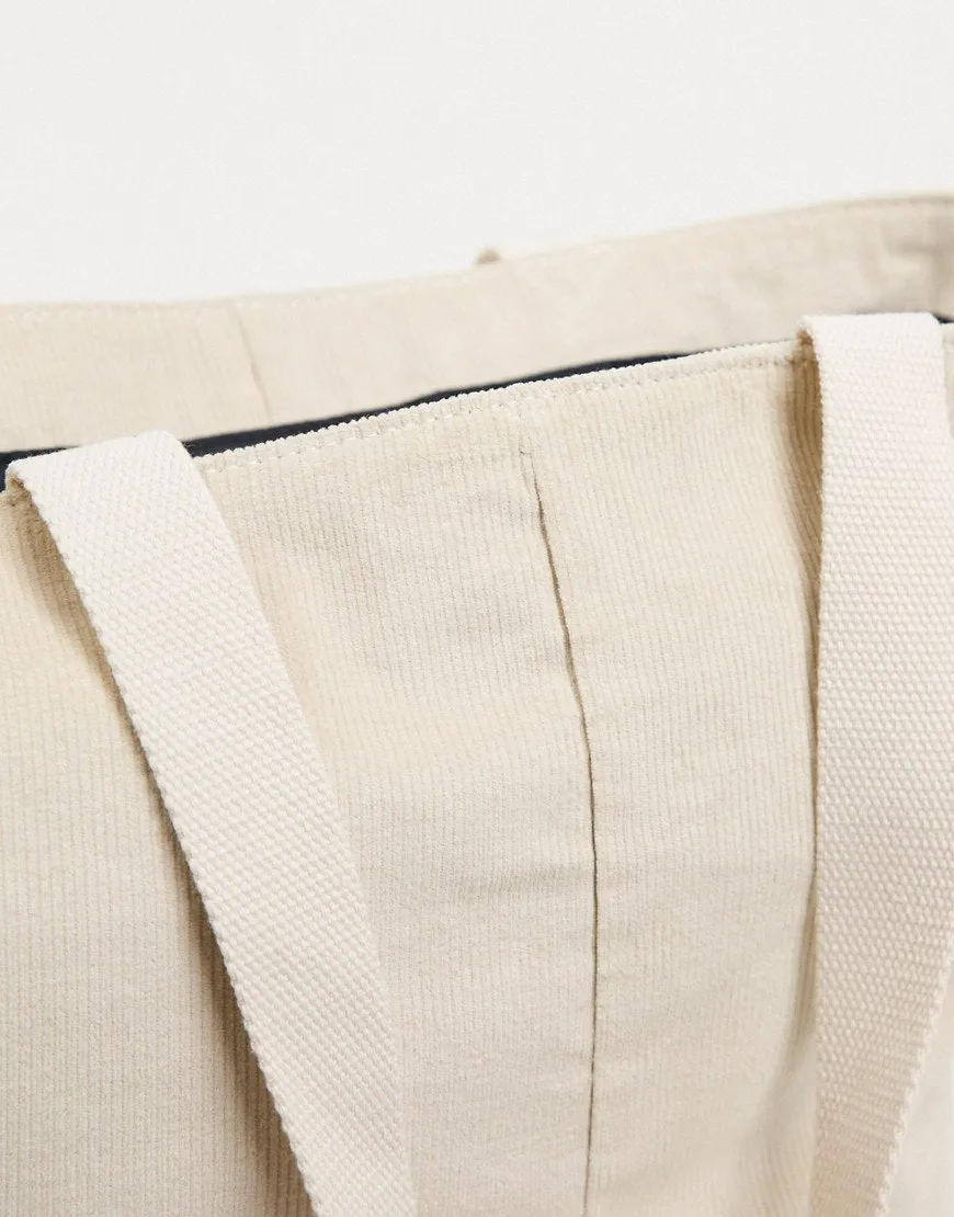 Tote Bag Cream Cord