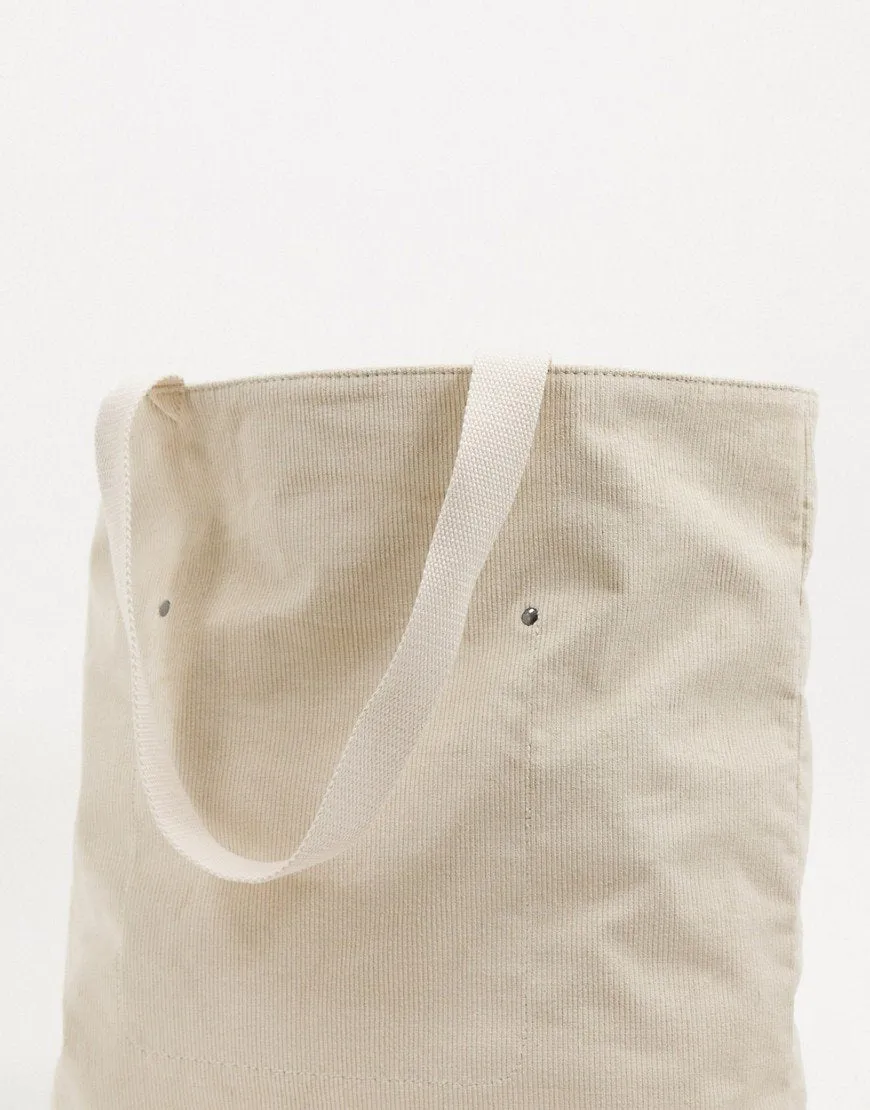 Tote Bag Cream Cord