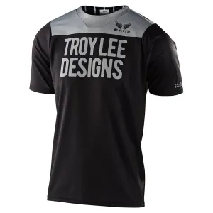 Troy Lee Designs Skyline Pinstripe Block Short Sleeve Mountain Bike Jersey — SALE