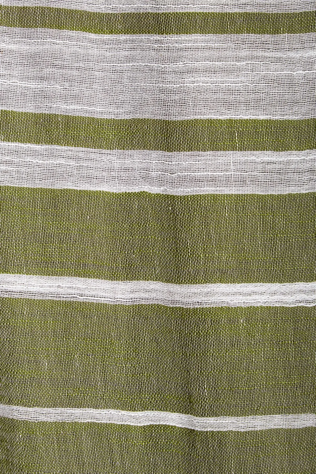 Two Toned Striped Scarf