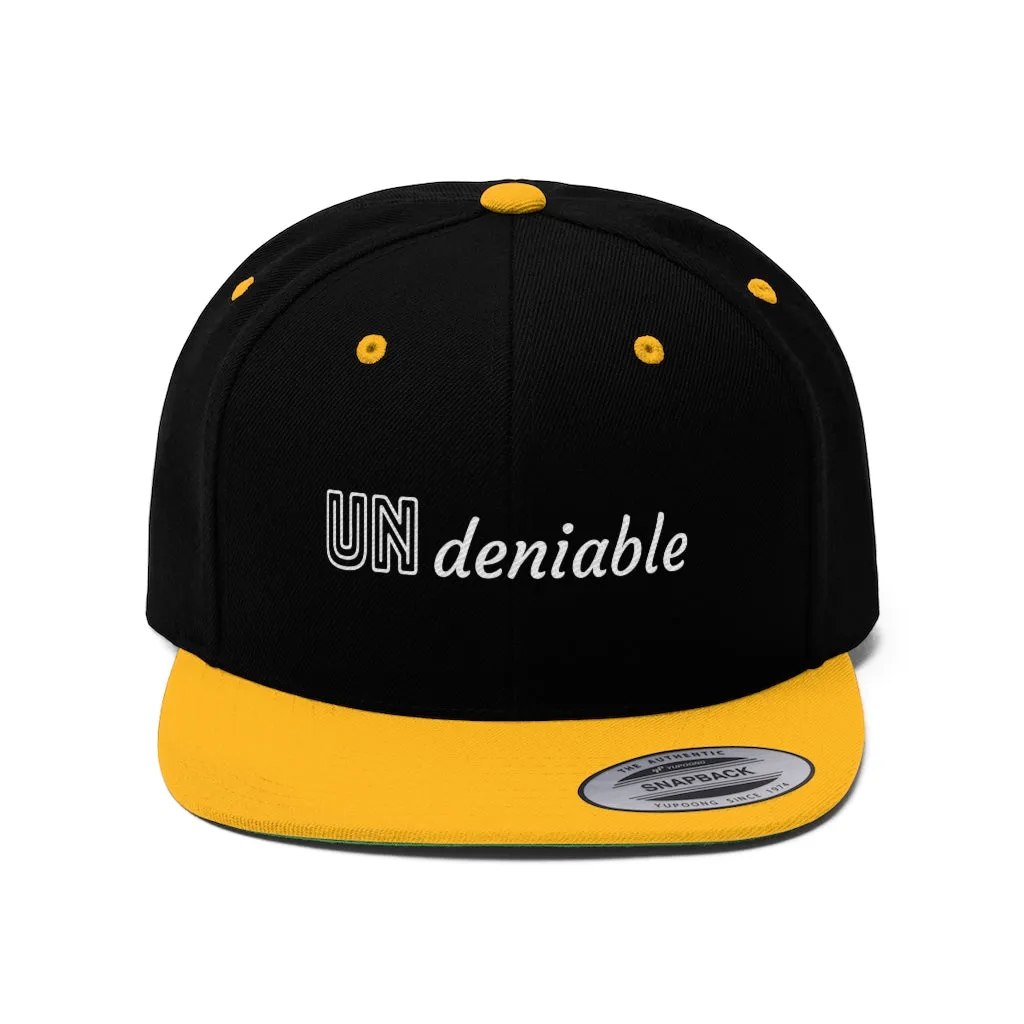 Undeniable Snap Back Hat