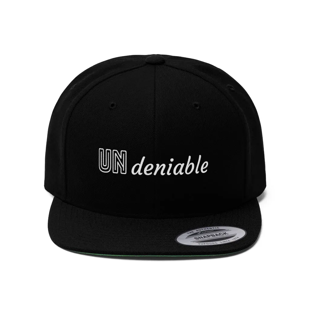 Undeniable Snap Back Hat