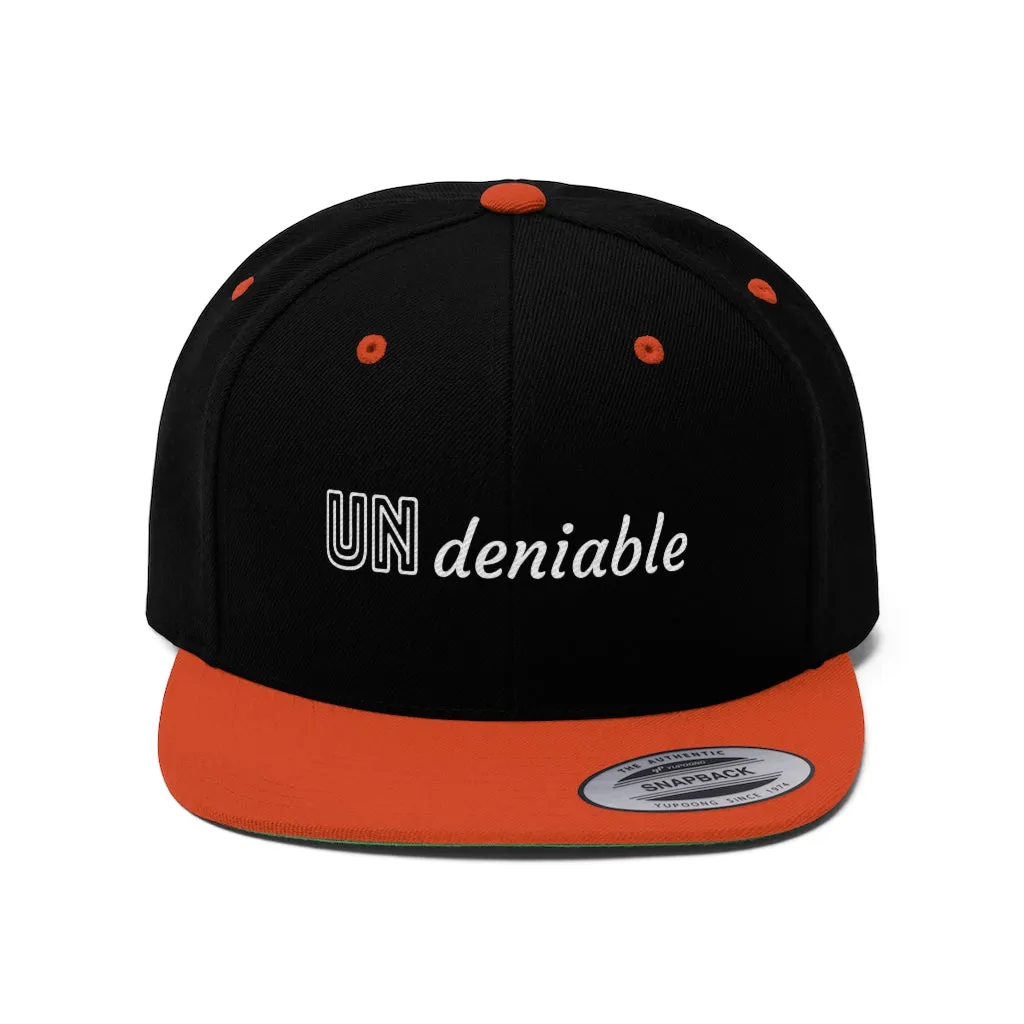 Undeniable Snap Back Hat