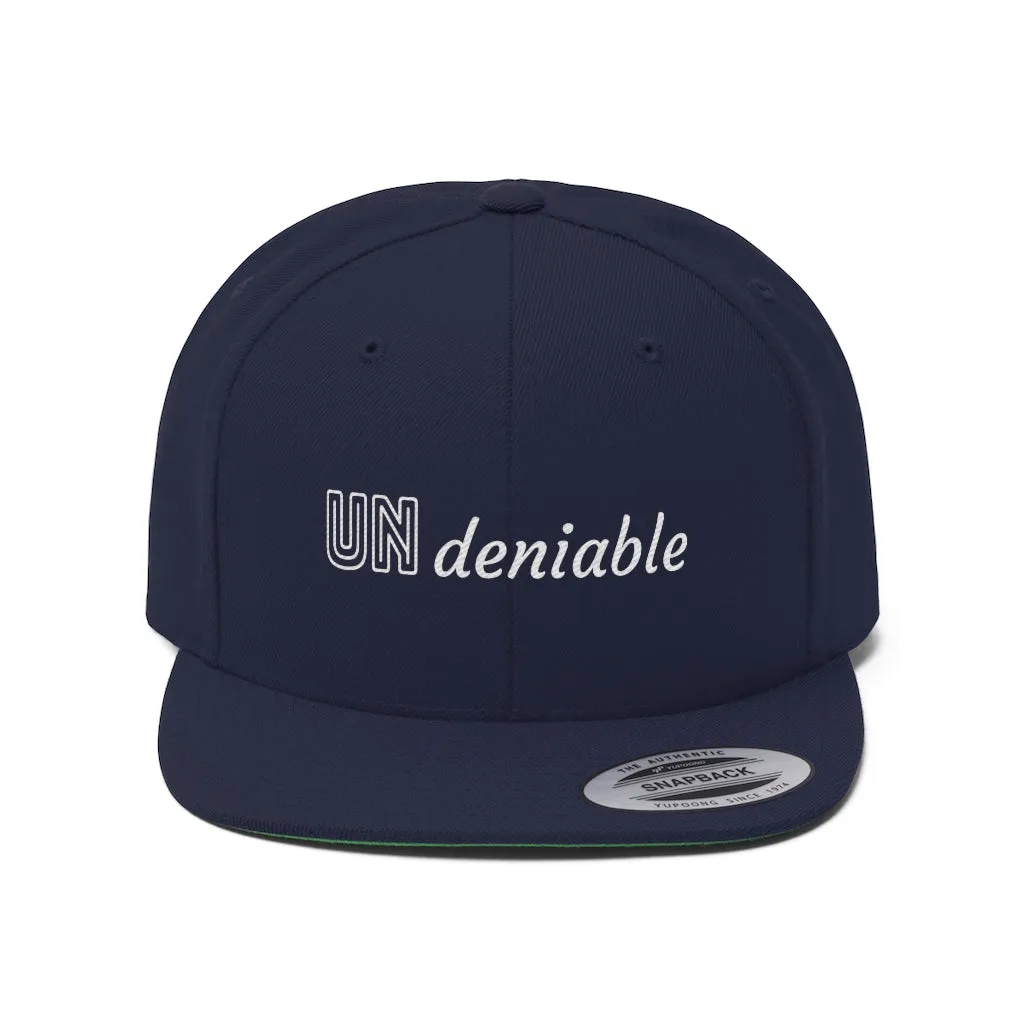 Undeniable Snap Back Hat