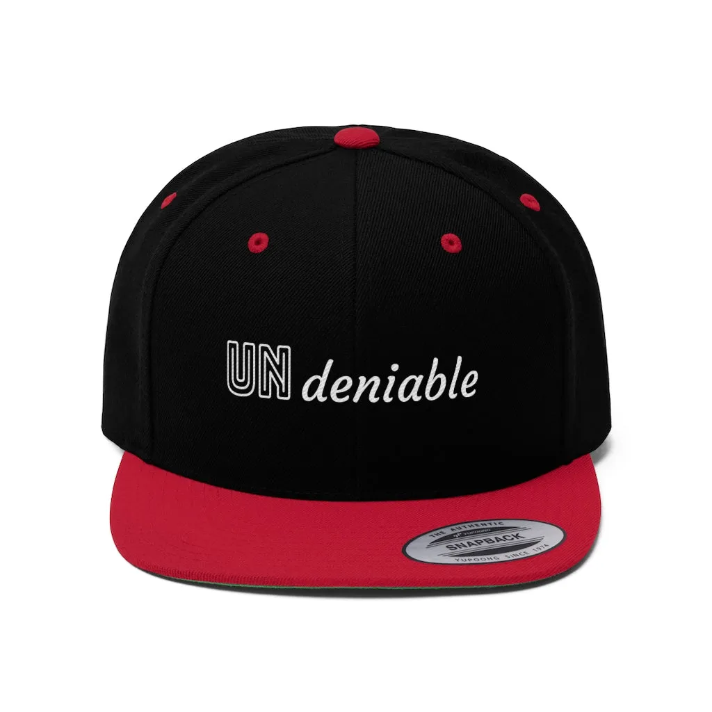 Undeniable Snap Back Hat