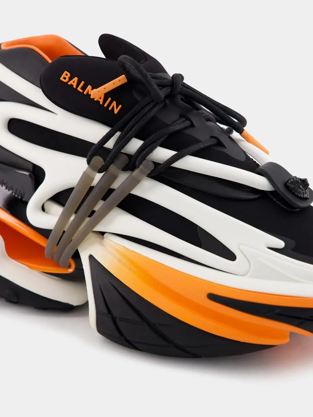 Unicorn Black And Orange Sneakers