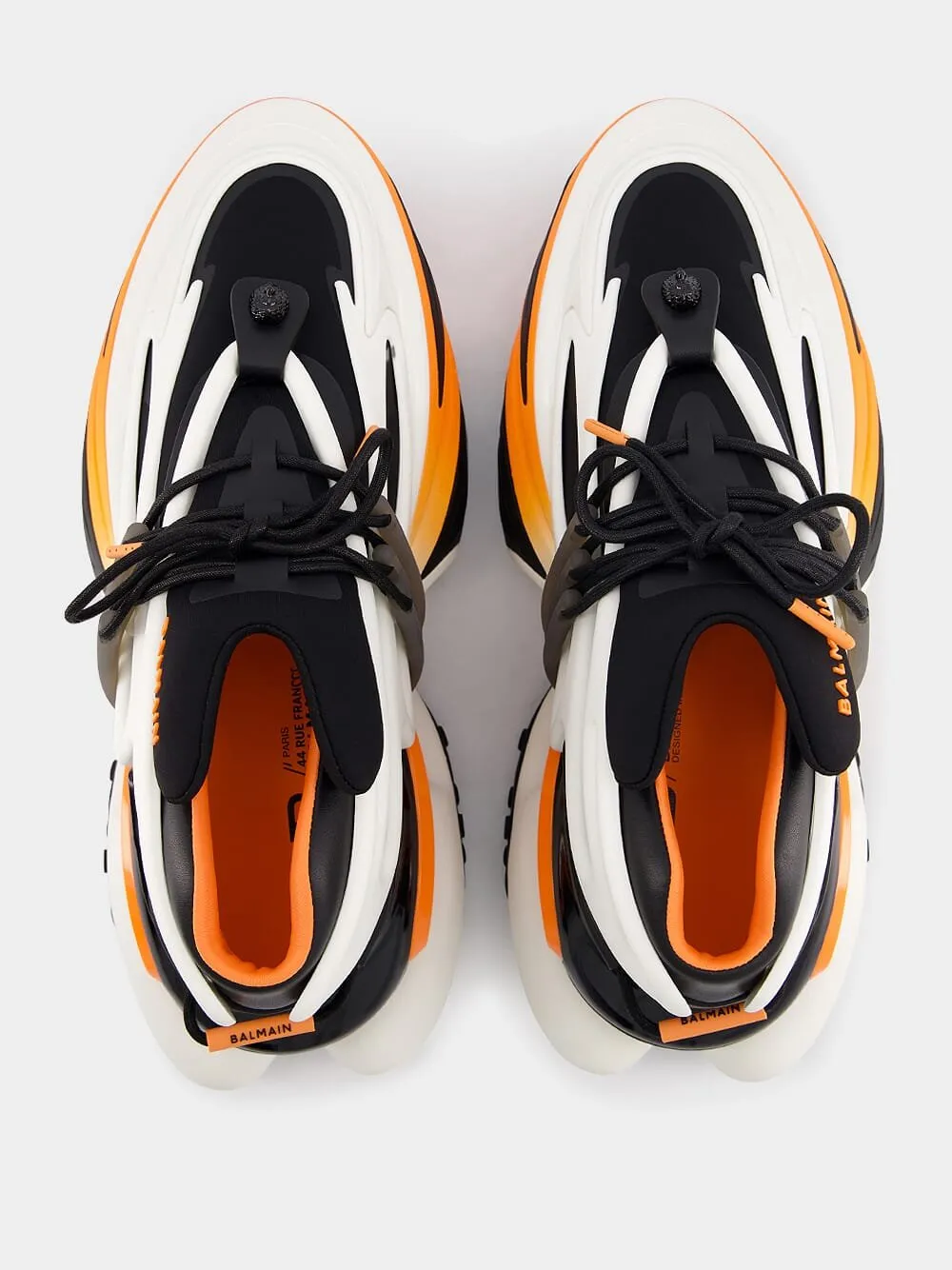 Unicorn Black And Orange Sneakers