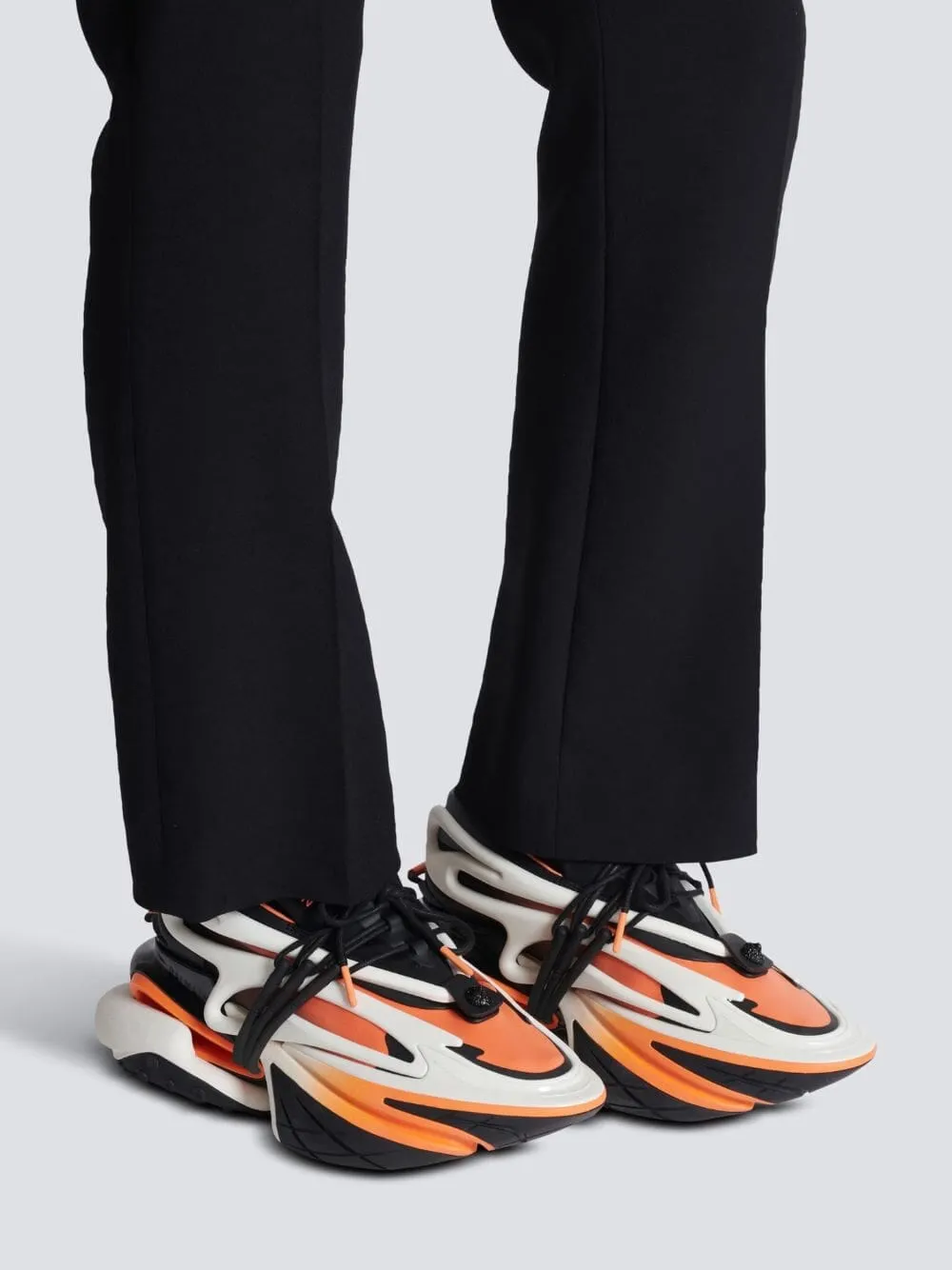 Unicorn Black And Orange Sneakers