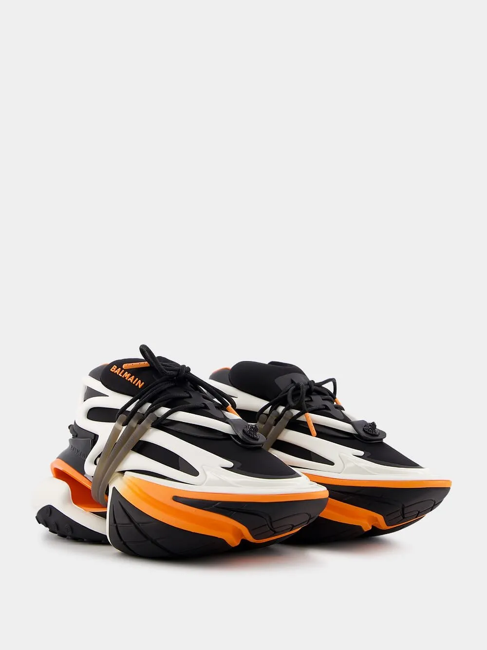 Unicorn Black And Orange Sneakers