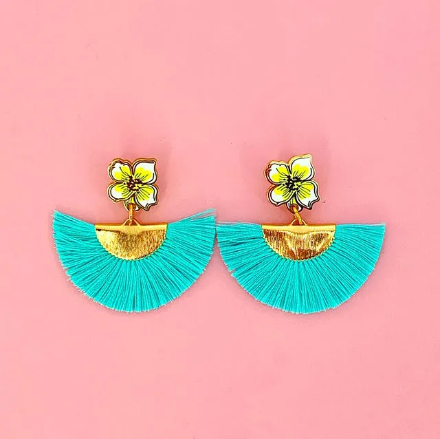 Unicorn Crafts: Tassel Earrings