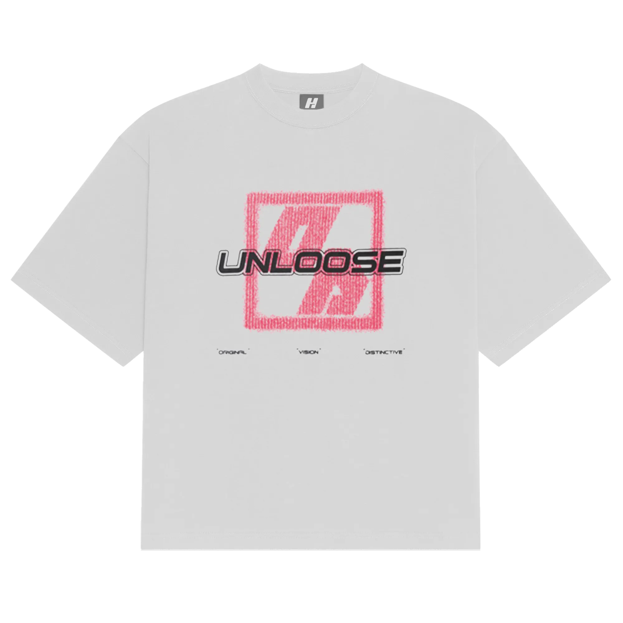 Unloose White T-Shirt