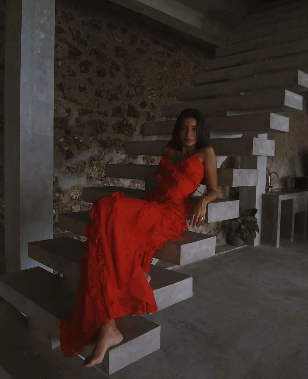 Vanessa® | Elegant Dress With Ruffles