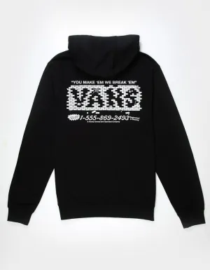 VANS | Break Made Fleece Zip Up | Black
