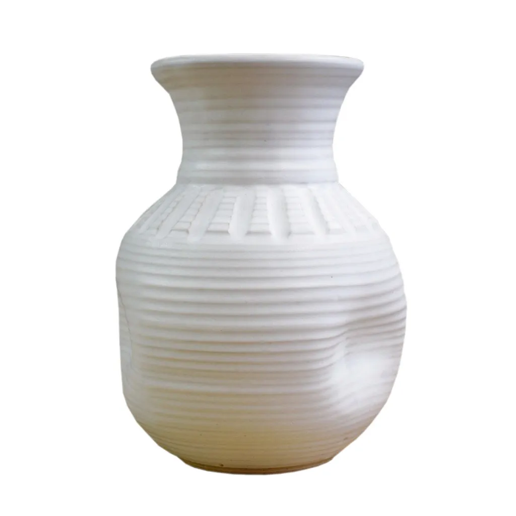 Vase 10" White