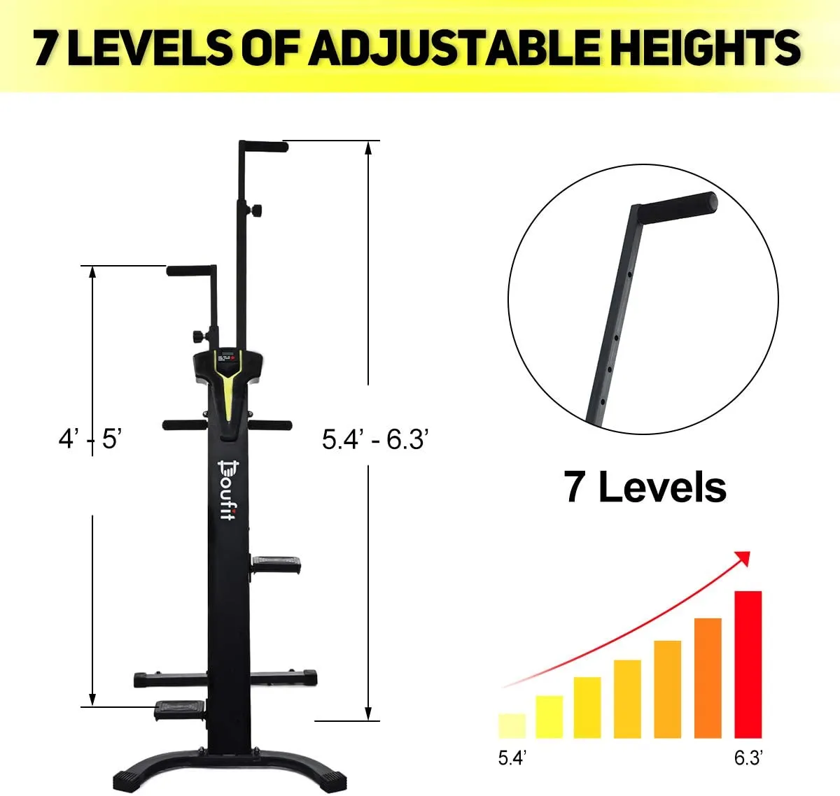 Vertical Climber Stair Stepper Full Body Workout Machine