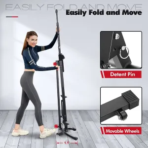 Vertical Climber Stair Stepper Full Body Workout Machine
