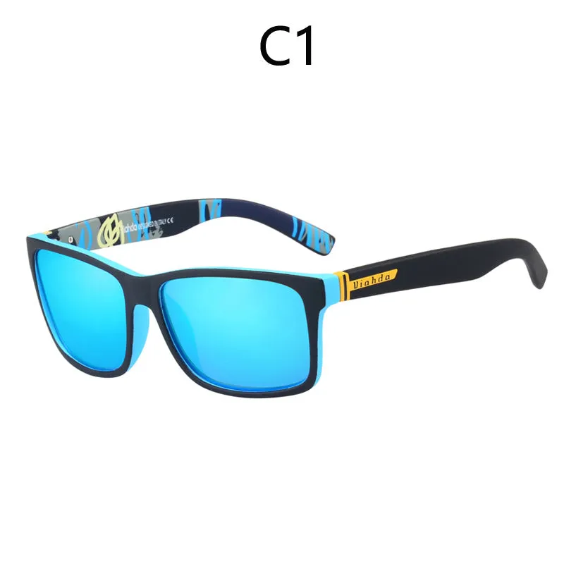 VIAHDA sports sunglasses cross-border square outdoor colorful sunglasses VZ6008