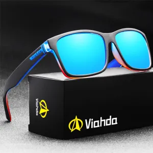 VIAHDA sports sunglasses cross-border square outdoor colorful sunglasses VZ6008