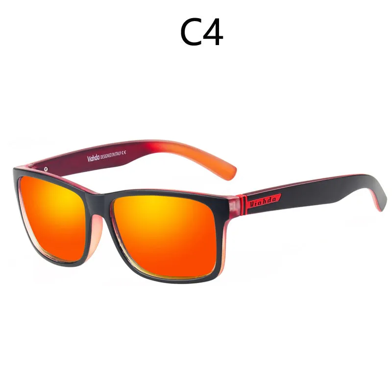 VIAHDA sports sunglasses cross-border square outdoor colorful sunglasses VZ6008