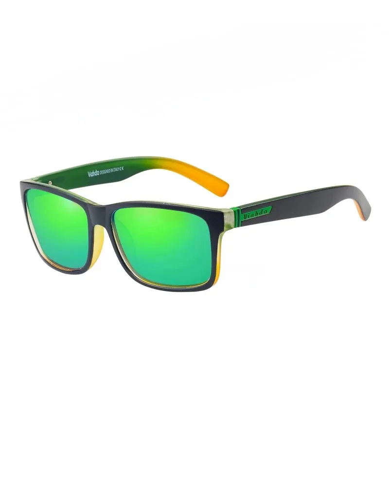 VIAHDA sports sunglasses cross-border square outdoor colorful sunglasses VZ6008