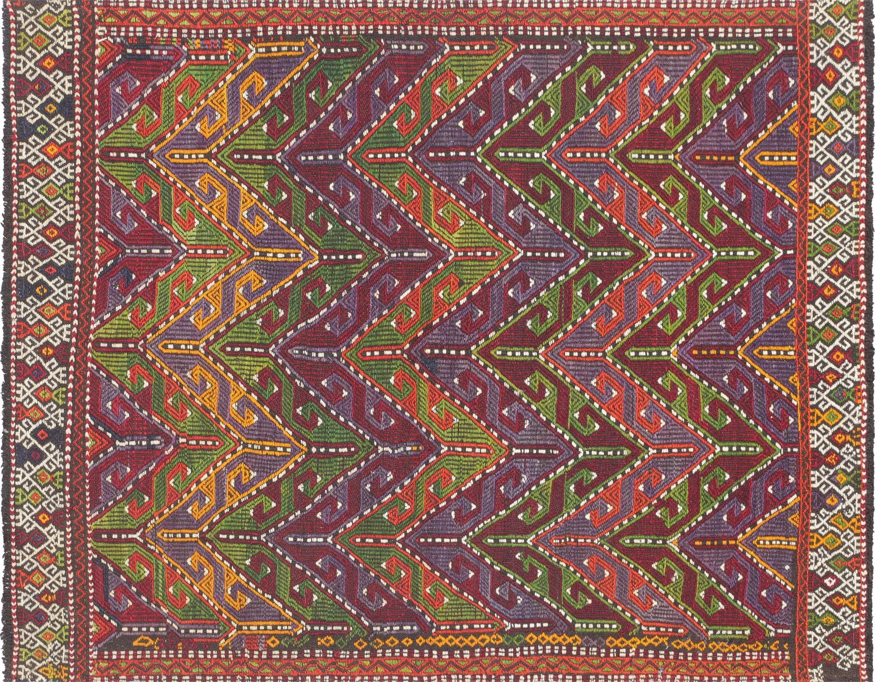 Vintage Turkish Kilim - 3'5" x 4'5"