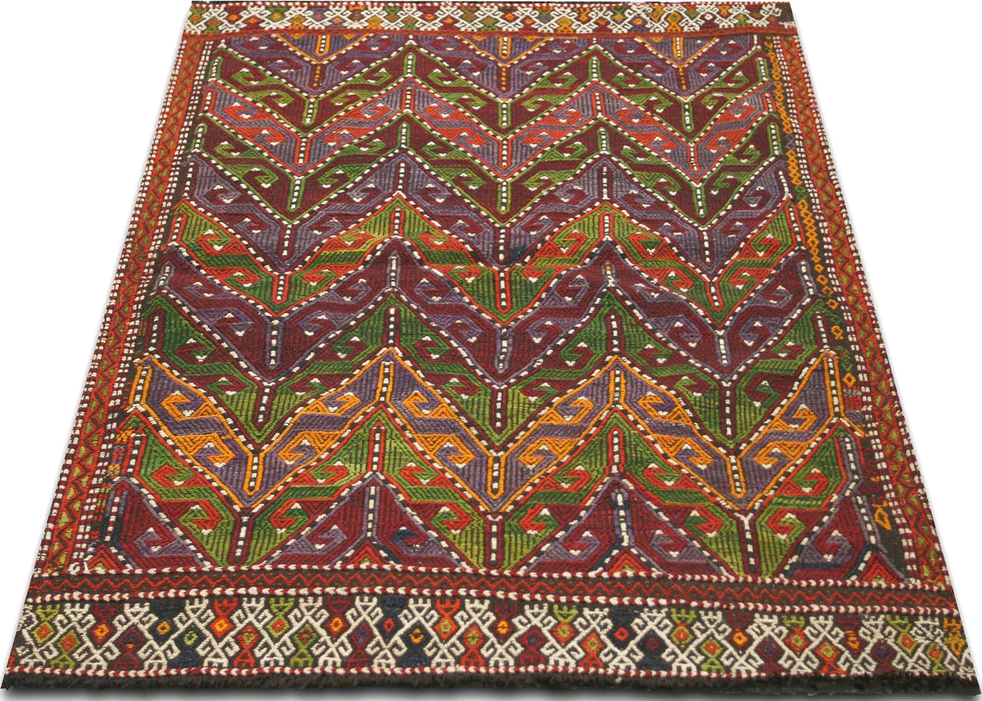 Vintage Turkish Kilim - 3'5" x 4'5"