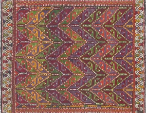 Vintage Turkish Kilim - 3'5" x 4'5"