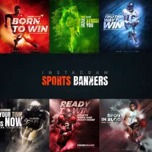WAM 10 - Sports Instagram Banners