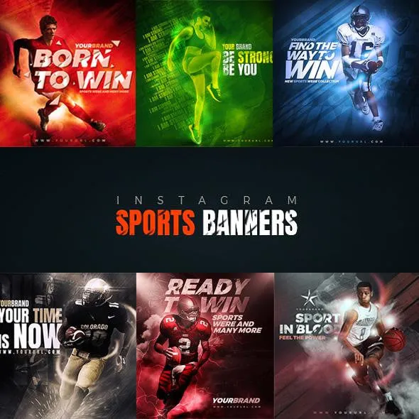 WAM 10 - Sports Instagram Banners