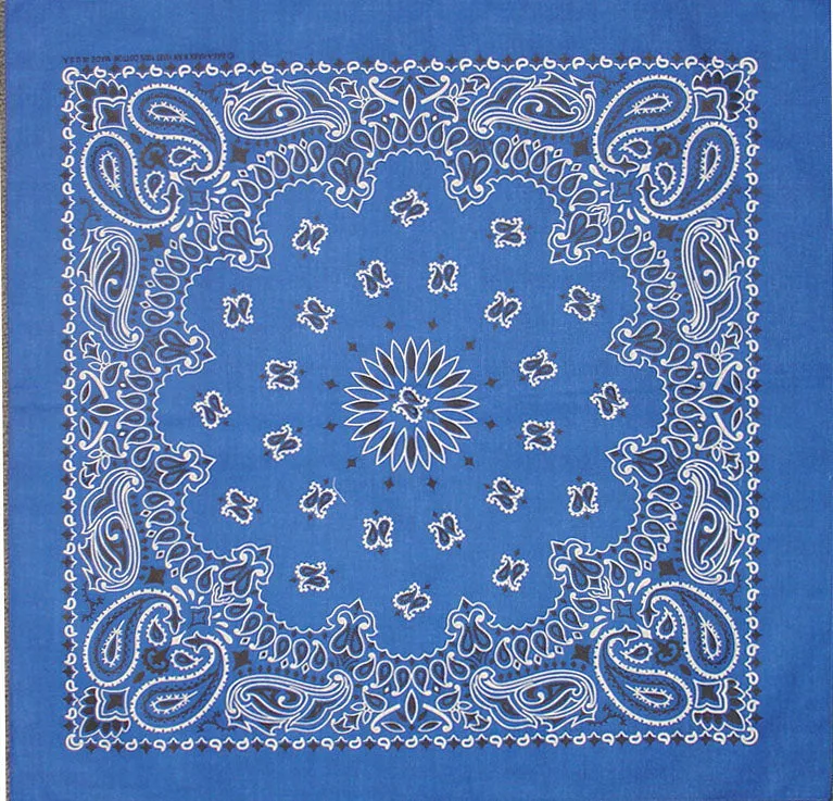 Western Express Traditional Standard Size Paisley Bandana