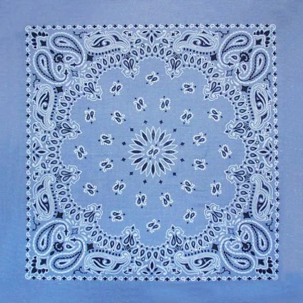 Western Express Traditional Standard Size Paisley Bandana