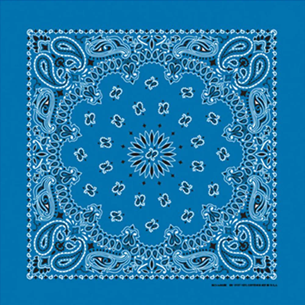 Western Express Traditional Standard Size Paisley Bandana