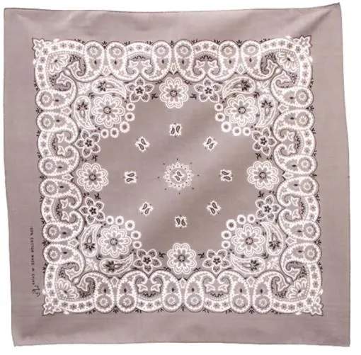 Western Express Traditional Standard Size Paisley Bandana