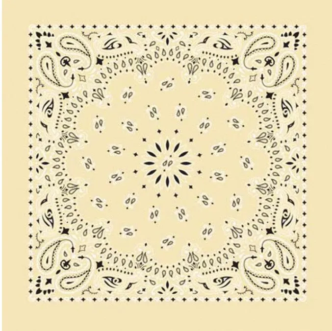 Western Express Traditional Standard Size Paisley Bandana