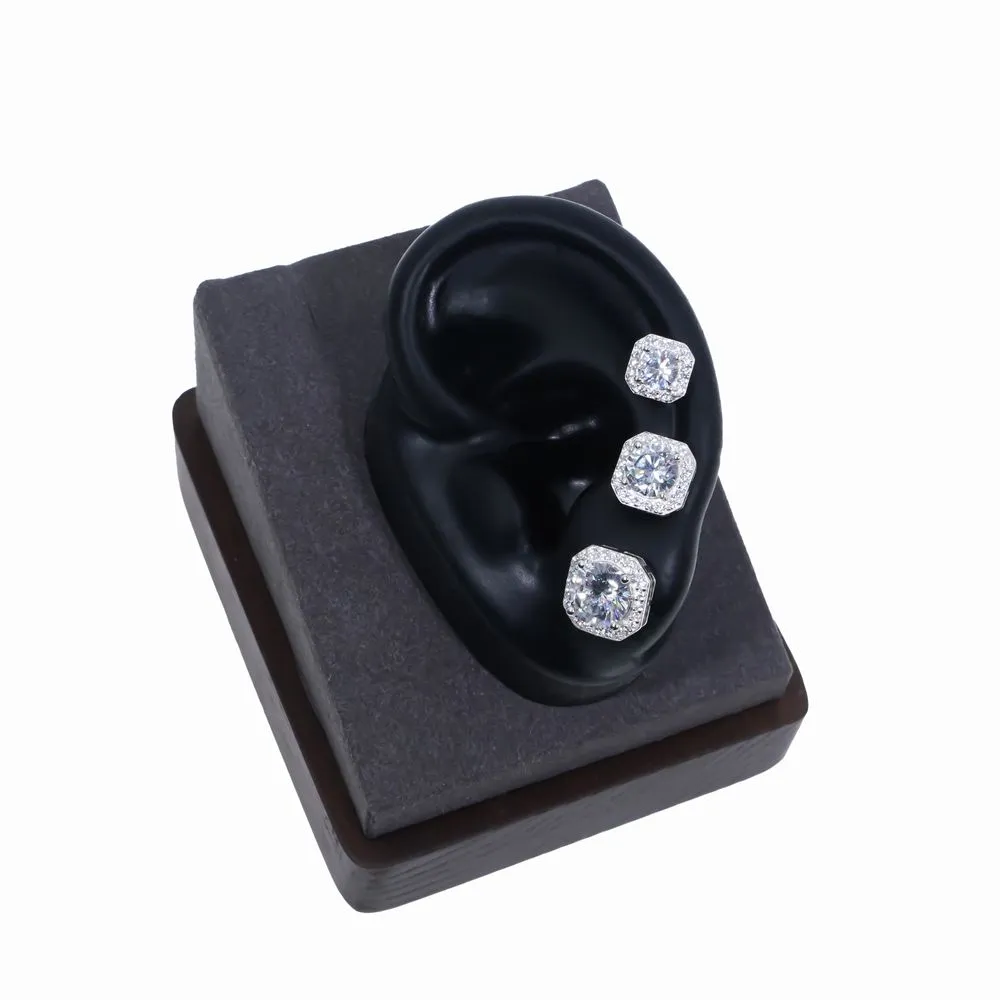 WIC | Classic Moissanite Earrings